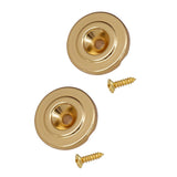 Maxbell 2 Pcs Bass String Tree String Retainer +1/4" Jack Plug Socket for TL Guitar