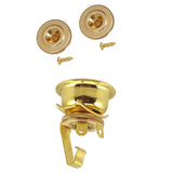 Maxbell 2 Pcs Bass String Tree String Retainer +1/4" Jack Plug Socket for TL Guitar