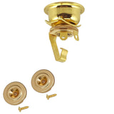 Maxbell 2 Pcs Bass String Tree String Retainer +1/4" Jack Plug Socket for TL Guitar