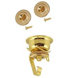 Maxbell 2 Pcs Bass String Tree String Retainer +1/4" Jack Plug Socket for TL Guitar