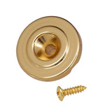 Maxbell 2 Pcs Bass String Tree String Retainer +1/4" Jack Plug Socket for TL Guitar