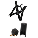 Maxbell Sax Harness Shoulder Strap+ Alto Saxophone Mouthpiece Cover w/PU Ligature