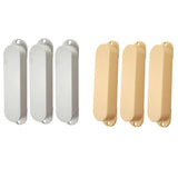 Maxbell 6 Pcs Electric Guitar Sealed Single Coil Pickup Cover for Fender Guitar
