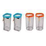 Maxbell 4 Pieces Ultra-light Mesh Stuff Sack Storage Bag for Travel Camping M + S