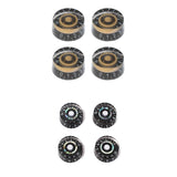 Maxbell 8pcs Guitar Speed Control Knobs for   LP Electric Guitar Parts