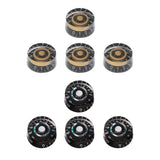 Maxbell 8pcs Guitar Speed Control Knobs for   LP Electric Guitar Parts