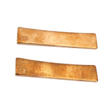 Maxbell 2pcs Golden Brass Guitar Radius Fret Press Caul Insert 12''+14''