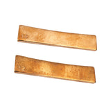 Maxbell 2pcs Golden Brass Guitar Radius Fret Press Caul Insert 12''+14''