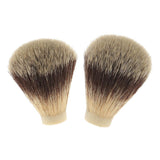 Maxbell 2Piece Shaving Brush Knot for Men Salon Hair Ramoval Cutting Dust Cleansing