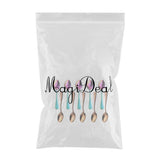Maxbell 10x Stainless Steel Cutlery Table Dinner Soup Tea Spoon Colorful Rose Gold