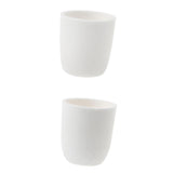 Maxbell Cylindrical Corundum Crucible Alumina Ceramic for Lab Experiment 20mL 150ml