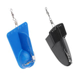 Maxbell 2pcs ABS Plastic Adjustable Weight Fishing Trolling Diving Board Black/Blue