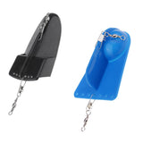 Maxbell 2pcs ABS Plastic Adjustable Weight Fishing Trolling Diving Board Black/Blue