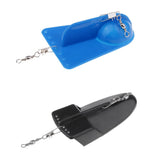 Maxbell 2pcs ABS Plastic Adjustable Weight Fishing Trolling Diving Board Black/Blue
