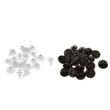 Maxbell 20pcs Side Skirt Clips w/ Sealer +20pcs Door Trim Panel Retainers for Mazda