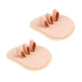 Maxbell 2pieces Toe Corrector Hammer Crooked Foot Protectors Three Toe (Right)