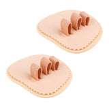 Maxbell 2pieces Toe Corrector Hammer Crooked Foot Protectors Three Toe (Left)