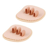 Maxbell 2pieces Toe Corrector Hammer Crooked Foot Protectors Three Toe (Left)
