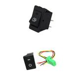 Maxbell 12V 35A Fog Light LED Rocker Switch+LED Push Switch For