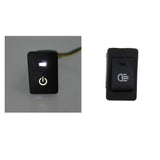 Maxbell 12V 35A Fog Light LED Rocker Switch+LED Push Switch For
