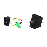 Maxbell 12V 35A Fog Light LED Rocker Switch+LED Push Switch For