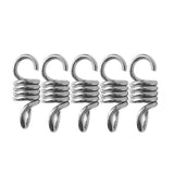 Maxbell 5Pcs Extension Spring Suspension Hook Hanger for Garden Swing Hammock Chair
