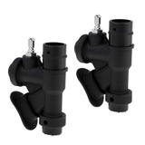 Maxbell 2 Pieces Plastic Scuba Diving BCD Power Inflator Buoyancy Compensator Handle