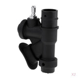 Maxbell 2 Pieces Plastic Scuba Diving BCD Power Inflator Buoyancy Compensator Handle