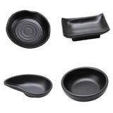 Maxbell 4Pcs Japanese Sushi Sauce Dipping Bowl Party Snack Nut Tray Butter Dishes