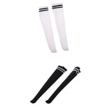 Maxbell 1/6 Female Body Stockings for 12'' Action Figure Accessories Black & White