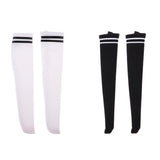 Maxbell 1/6 Female Body Stockings for 12'' Action Figure Accessories Black & White
