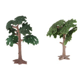 Maxbell 3.94in.-6.69in. Pine Tree Model Cypress for Landscape Diorama Scenery Green