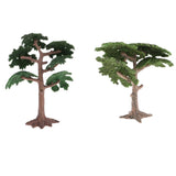 Maxbell 3.94in.-6.69in. Pine Tree Model Cypress for Landscape Diorama Scenery Green