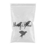 Maxbell 3x Artificial Realistic Birds Ravens Crows for Garden Halloween Decoration