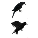 Maxbell Set 6 Artificial Realistic Woodland Birds for Garden Weding Home Decoration