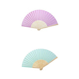 Maxbell Chinese Folding Bamboo Fan Retro Hand Fan for Women Wedding Favors