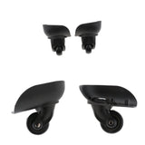 Maxbell 2 Pairs Universal Swivel Suitcase Trolley Luggage Casters Replacement Wheels