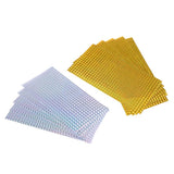 Maxbell 10Pcs Bright Fishing Lure Tape Sticker Holographic Adhesive Film DIY