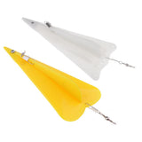 Maxbell 2pcs Trolling Diving Board with Lead Sinker Boat Fishing Diver Boards
