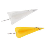 Maxbell 2pcs Trolling Diving Board with Lead Sinker Boat Fishing Diver Boards