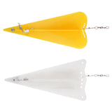 Maxbell 2pcs Trolling Diving Board with Lead Sinker Boat Fishing Diver Boards