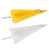 Maxbell 2pcs Trolling Diving Board with Lead Sinker Boat Fishing Diver Boards