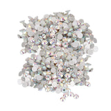 Maxbell 1400pcs Ss10/20 Glass Crystal Round Flat Back Rhinestones Gemstones Acrylic