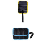 Maxbell 2pcs Fishing Jig Lure Bags Pockets Tackle Gear Bag 12 Holes On Roll