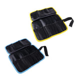 Maxbell 2pcs Fishing Jig Lure Bags Pockets Tackle Gear Bag 12 Holes On Roll