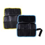 Maxbell 2pcs Fishing Jig Lure Bags Pockets Tackle Gear Bag 12 Holes On Roll