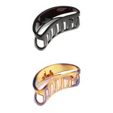 Maxbell 2pcs Womens Large Hair Claw Clamps Clips Grips Styling Tool Hair Accessories