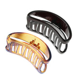 Maxbell 2pcs Womens Large Hair Claw Clamps Clips Grips Styling Tool Hair Accessories
