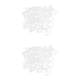 Maxbell 200pcs Elastic Rubber Carp Pellet Bait Bands for Carp Coarse Fishing Tackle