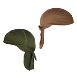 Maxbell 2pcs Polyester Anti-UV Wrap Tie Bandana Hat Pirate Scarf for Riding Cycling